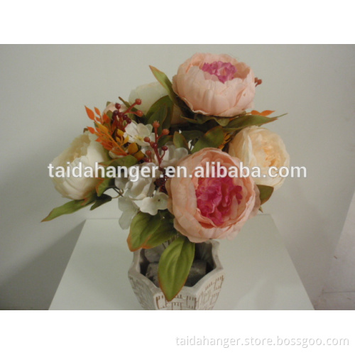 Multi Color 12 Heads Autumn Scenery Bud Penoy for Shop Decor
